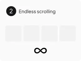 Endless-scrolling