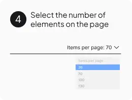 Select-the-number-of-elements-on-the-page