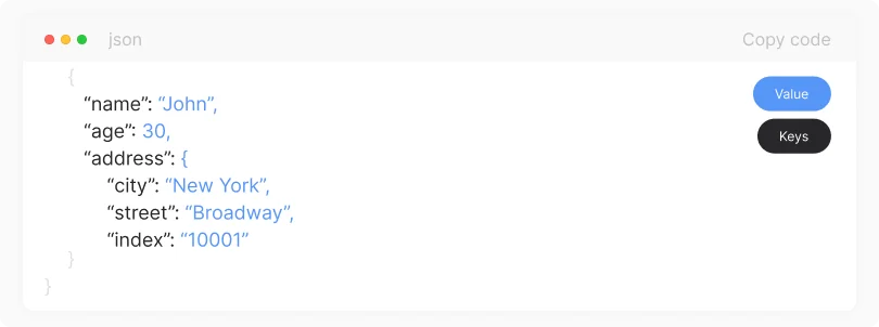 json for linked data
